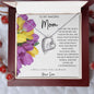 Mom Necklace from Son | Queen of My Heart