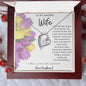 Wife Necklace from Husband | Tulip Bouquet
