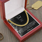 Cuban Neck Chain for Dad - Pride and Courage