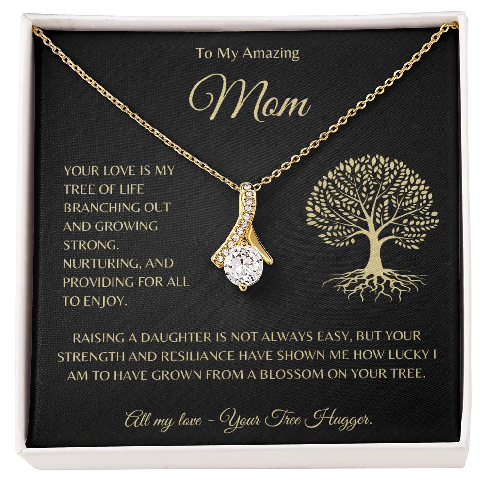 Mom Necklace with Message Card - MyTree of Life