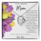 Mom Necklace from Son | Queen of My Heart