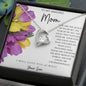 Mom Necklace from Son | Queen of My Heart