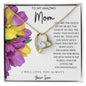 Mom Necklace from Son | Queen of My Heart