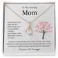 Mother's Day Necklace from Daughter - Your Blossom