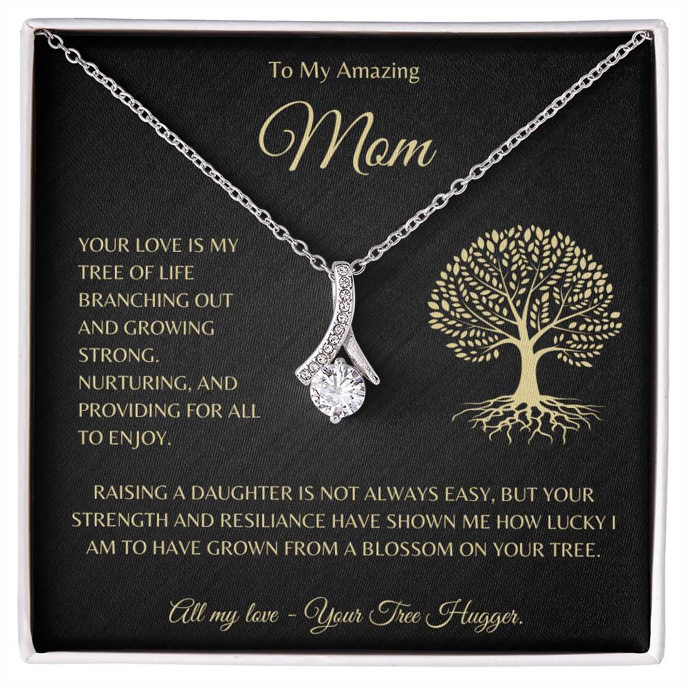 Mom Necklace with Message Card -  MyTree of Life