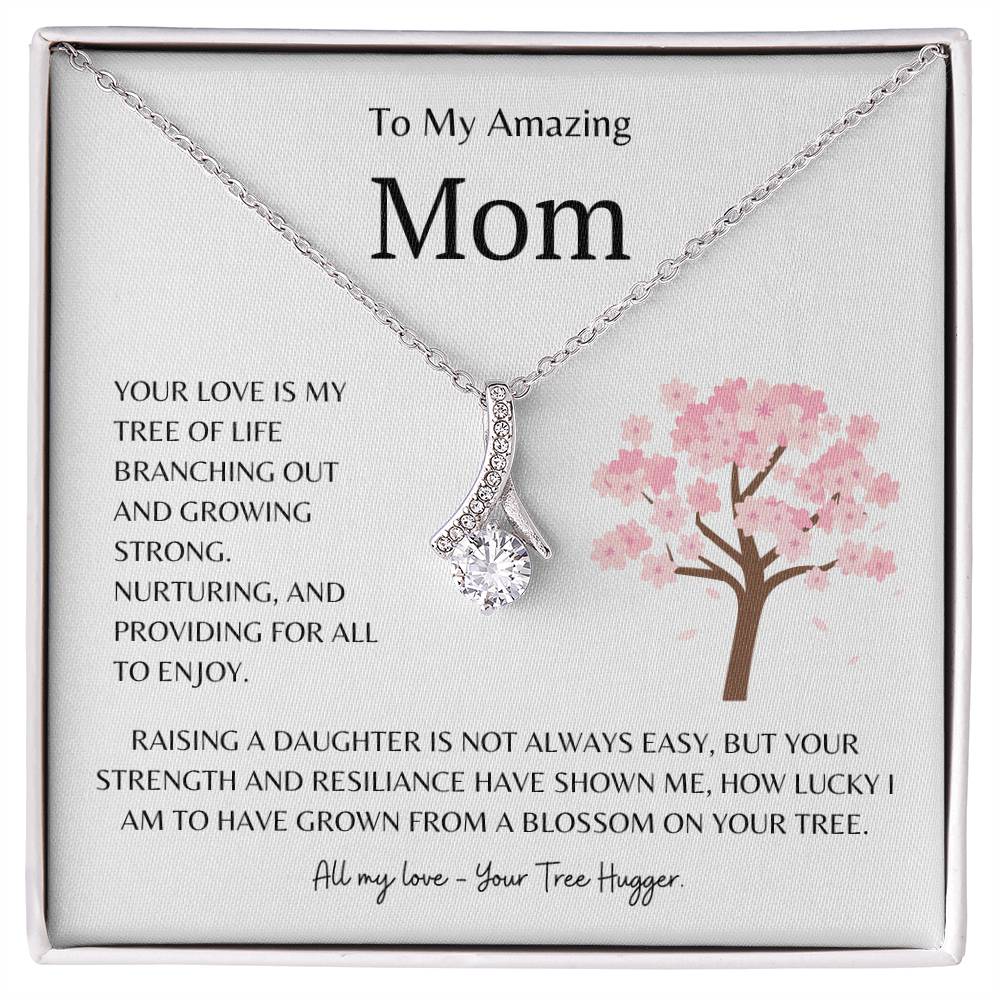 Mother's Day Necklace from Daughter - Your Blossom