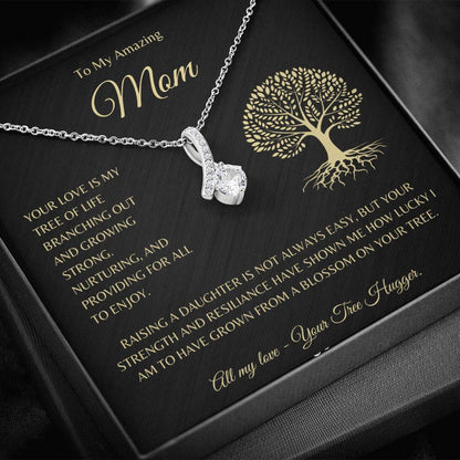 Mom Necklace with Message Card -  MyTree of Life