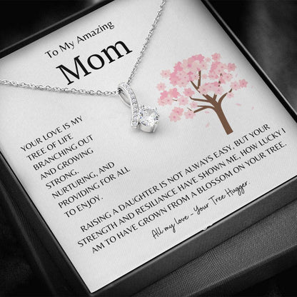 Mother's Day Necklace from Daughter - Your Blossom