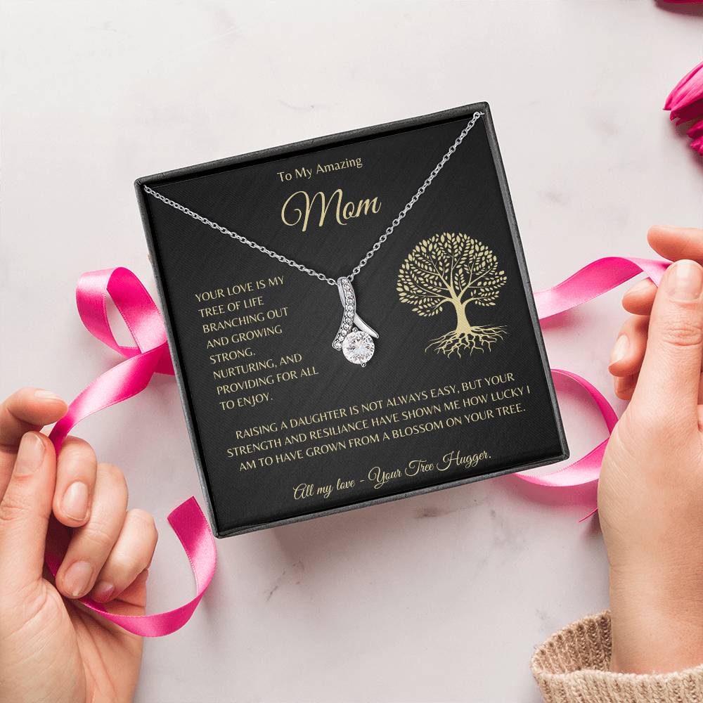 Mom Necklace with Message Card -  MyTree of Life