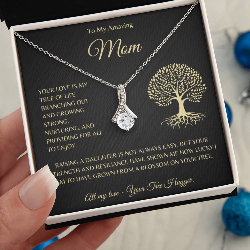 Mom Necklace with Message Card -  MyTree of Life