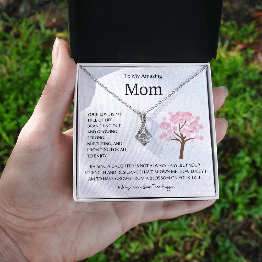 Mother's Day Necklace from Daughter - Your Blossom