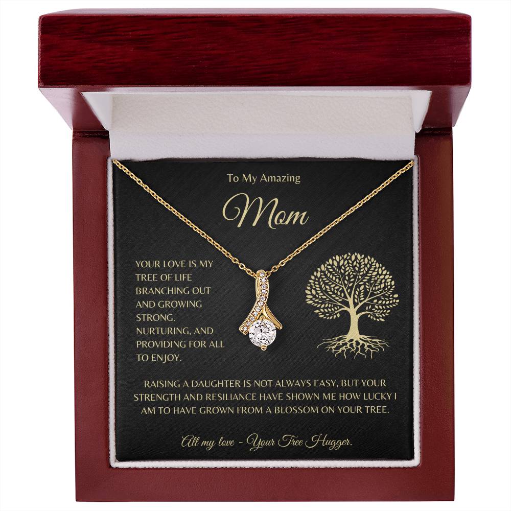 Mom Necklace with Message Card -  MyTree of Life