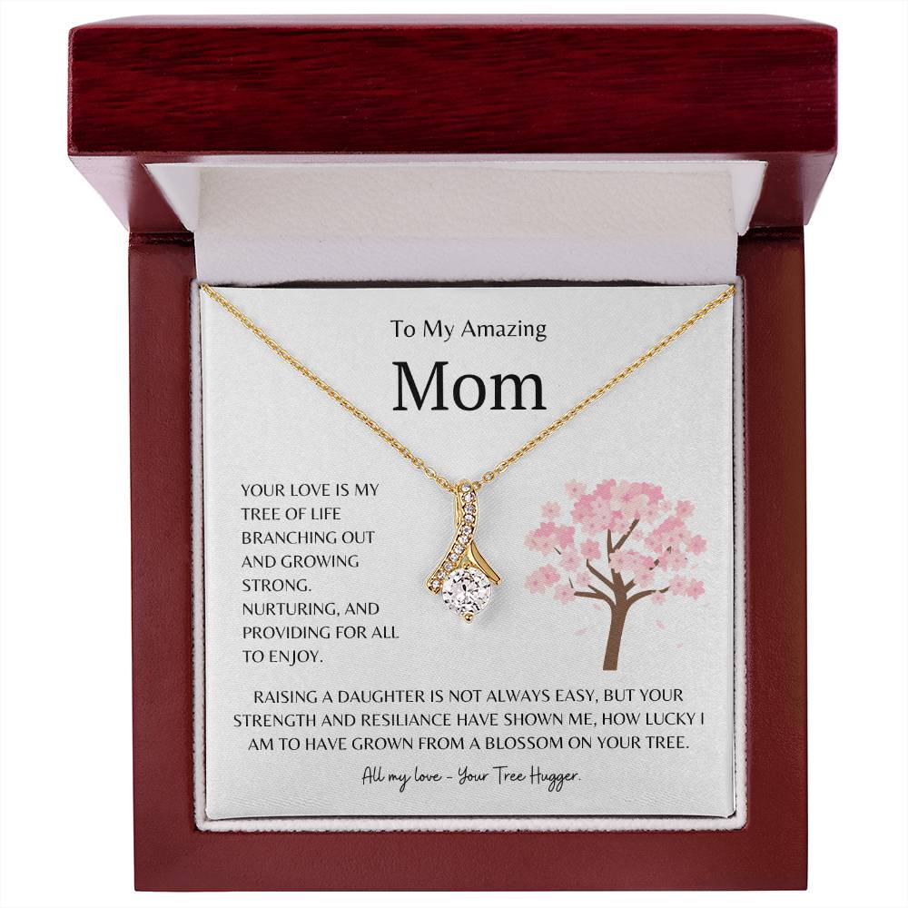 Mother's Day Necklace from Daughter - Your Blossom