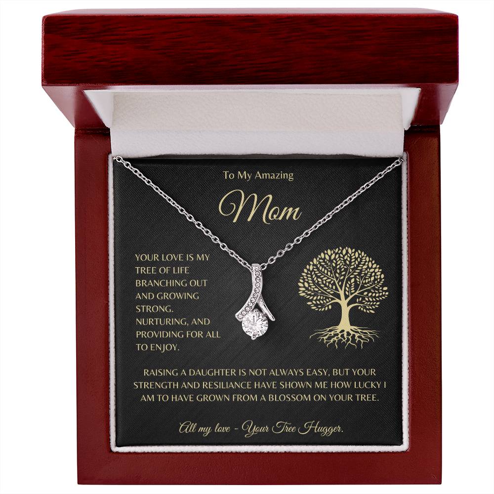 Mom Necklace with Message Card -  MyTree of Life