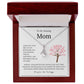 Mother's Day Necklace from Daughter - Your Blossom