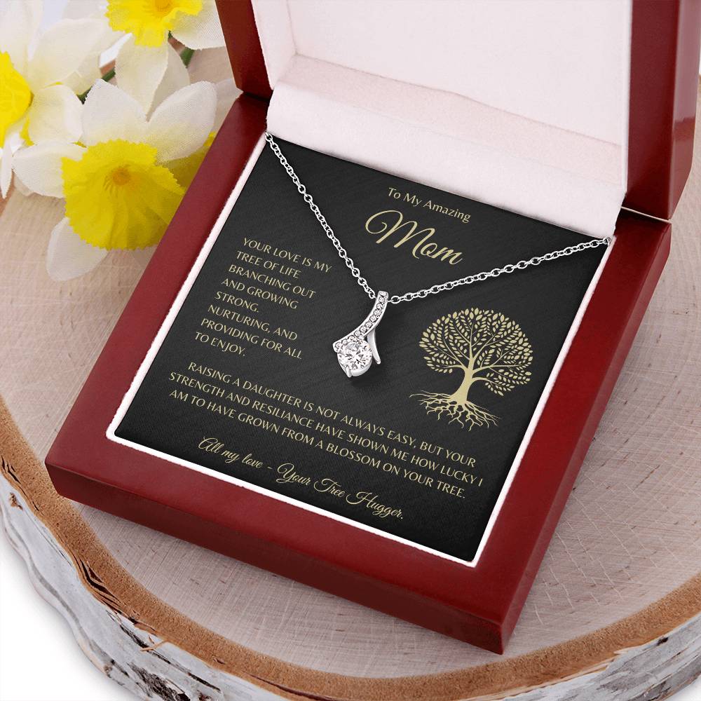 Mom Necklace with Message Card -  MyTree of Life