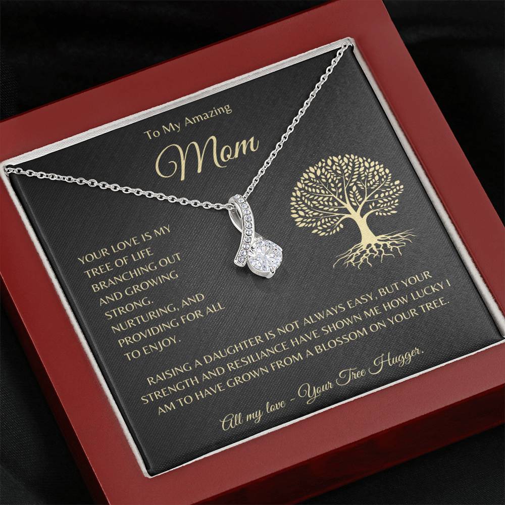 Mom Necklace with Message Card -  MyTree of Life