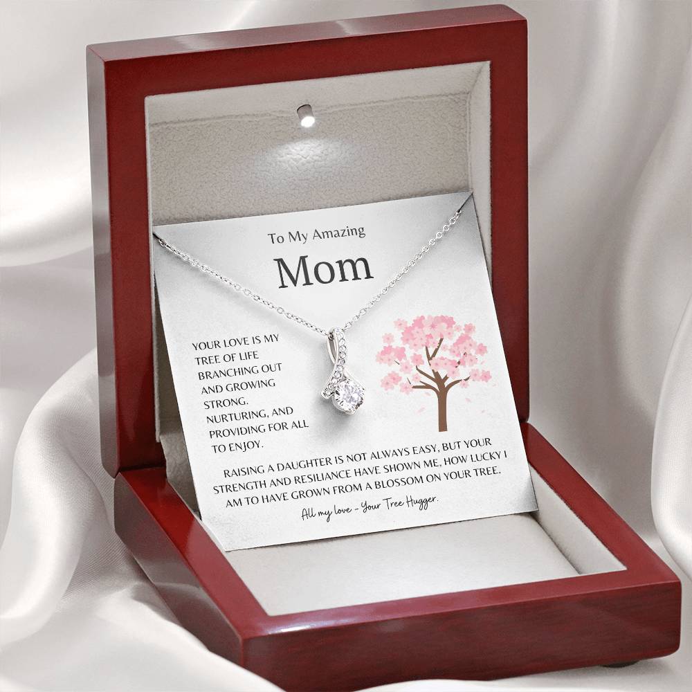 Mother's Day Necklace from Daughter - Your Blossom