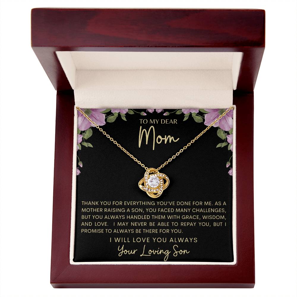 Mothers Day Gift for Mom from Son - My Dear Mom