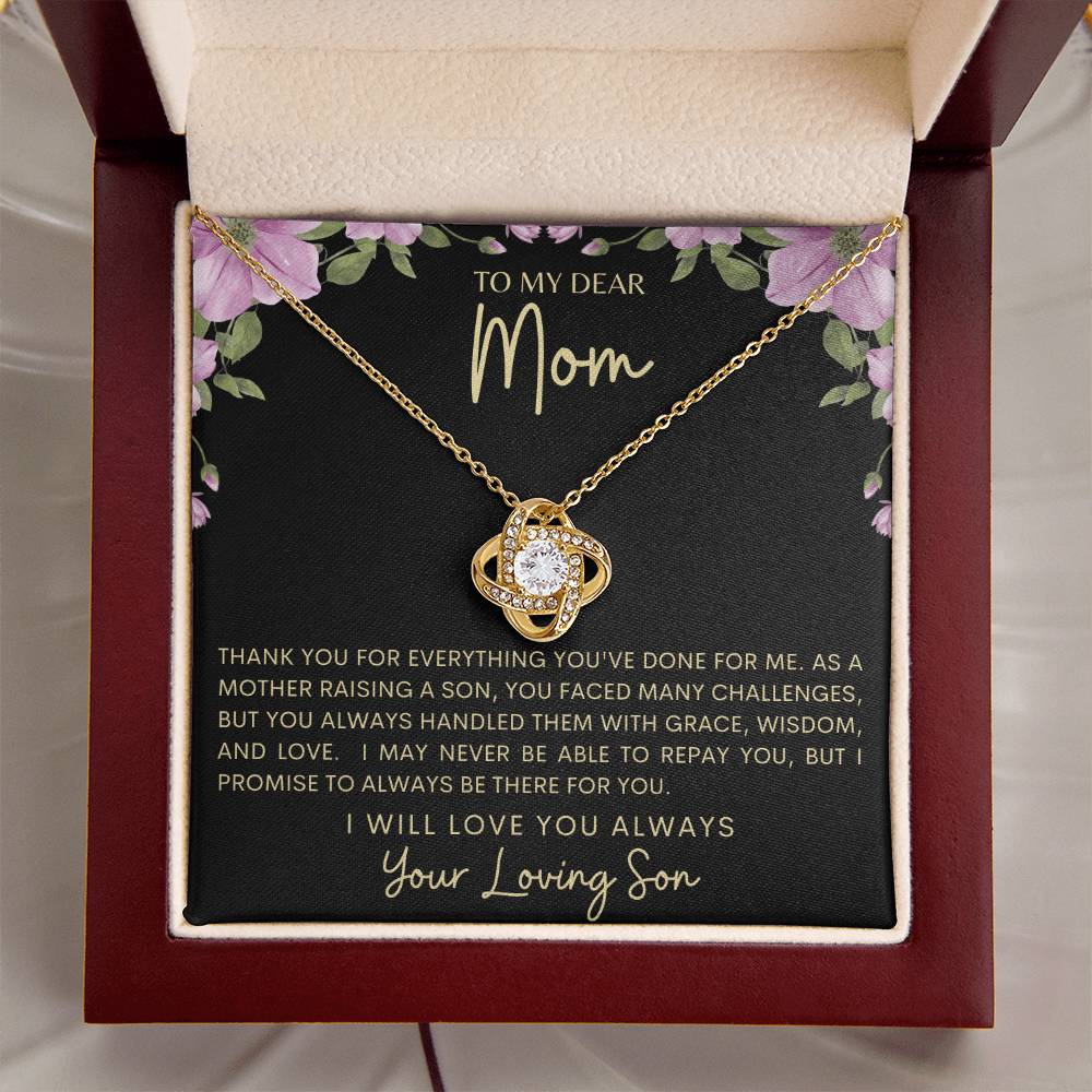 Mothers Day Gift for Mom from Son - My Dear Mom