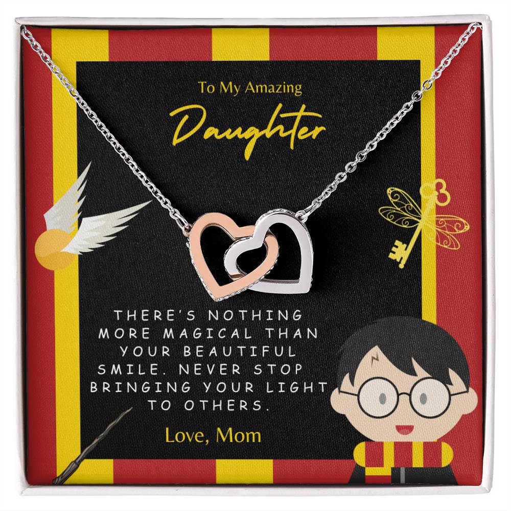 Lil Wizard Daughter Necklace from Mom