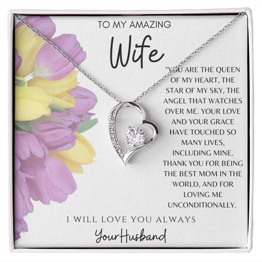 Wife Necklace from Husband | Tulip Bouquet