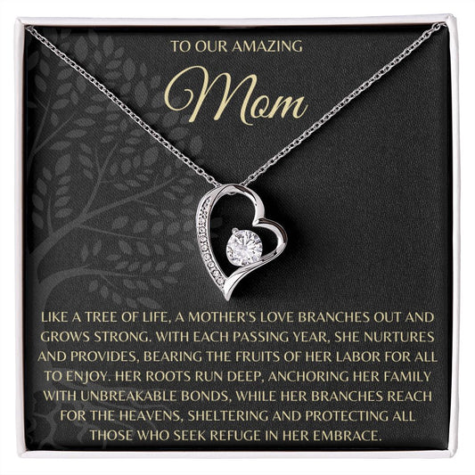 Our Tree of Life Mom Necklace | To Mom from Children